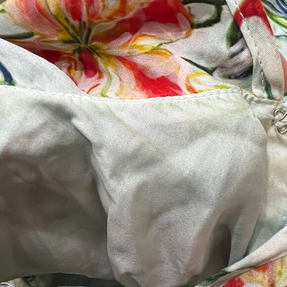 ALA Von Auersperg Floral Silk Jumpsuit Size XS Small - Picture 9 of 14